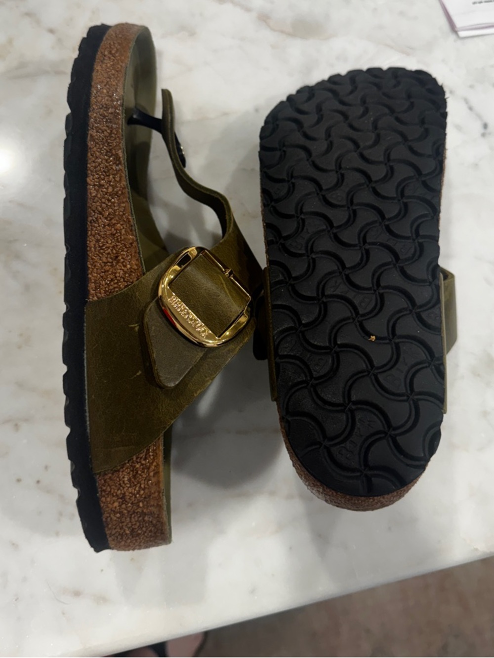 Size 38 Birkenstock Gizeh Big Buckle - Picture 4 of 6
